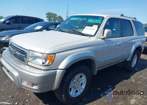 2000 Toyota 4Runner Limited V6 from USA, damaged, VIN JT3GN87R3Y0139297